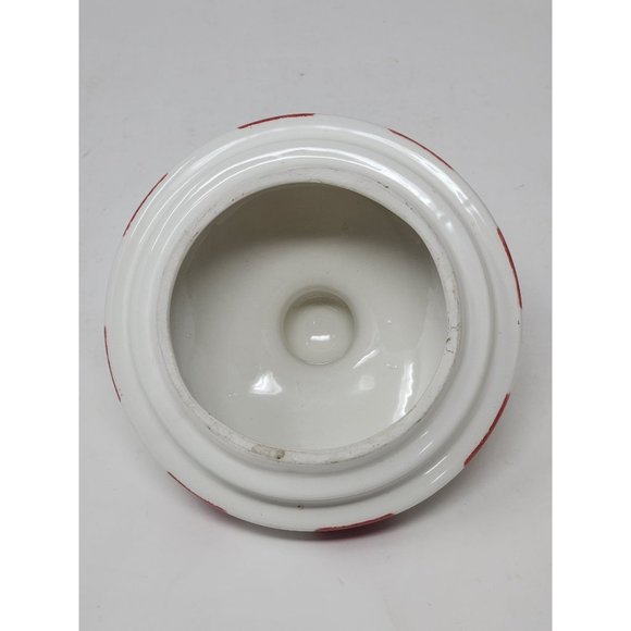 Crazy Mountain Snoman With‎ Birdhouse Evergreen Trees Christmas Cookie Jar - Picture 7 of 10